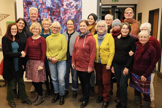 Karen Patterson 1.v.l., Anja Wenning 2.v.l.