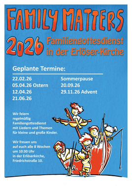 Jahresübersicht Termine Family Matters