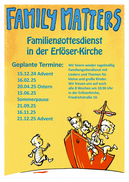 Plakat Family Matters Advent 2024
